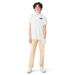 Golf Poloshirt Kinder Gemustert