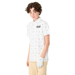 Golf Poloshirt Kinder Gemustert