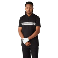 Golf Poloshirt mit Reißverschluss
