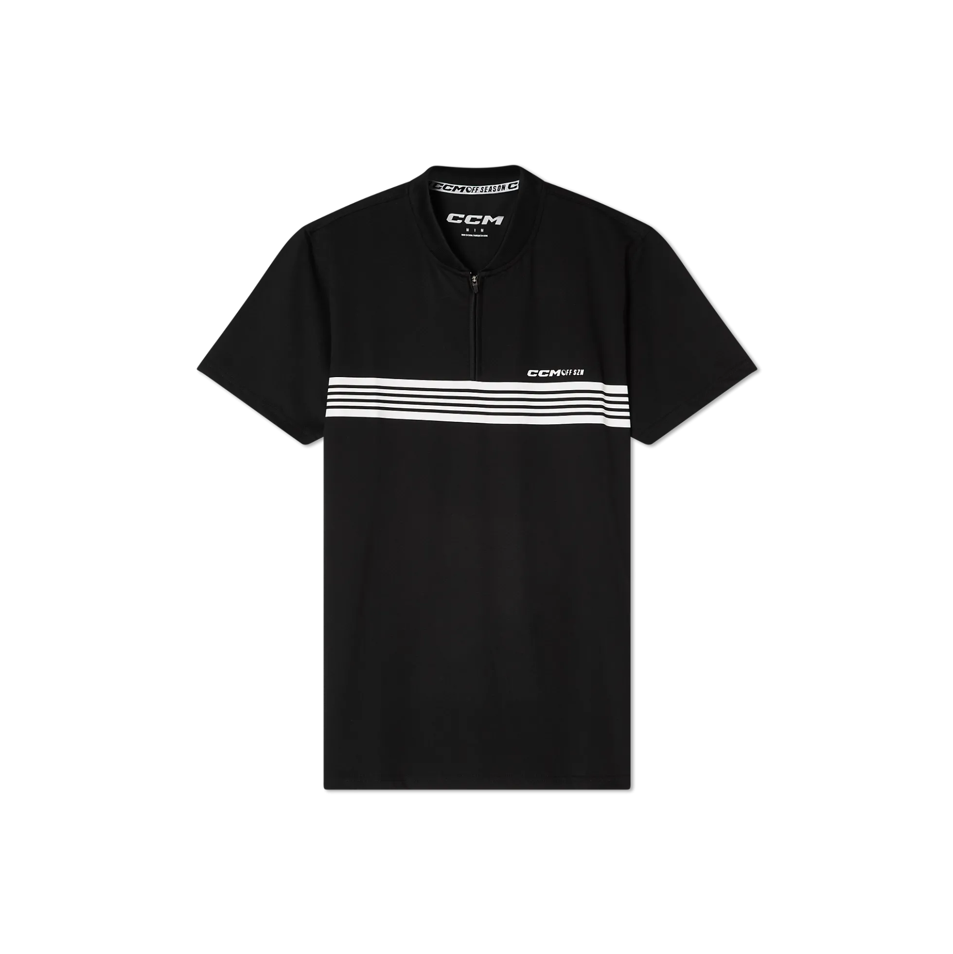 Golf Poloshirt mit Reißverschluss