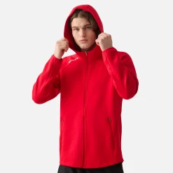 Kapuzenjacke mit durchgehendem Reißverschluss