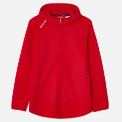 Kapuzenjacke mit durchgehendem Reißverschluss