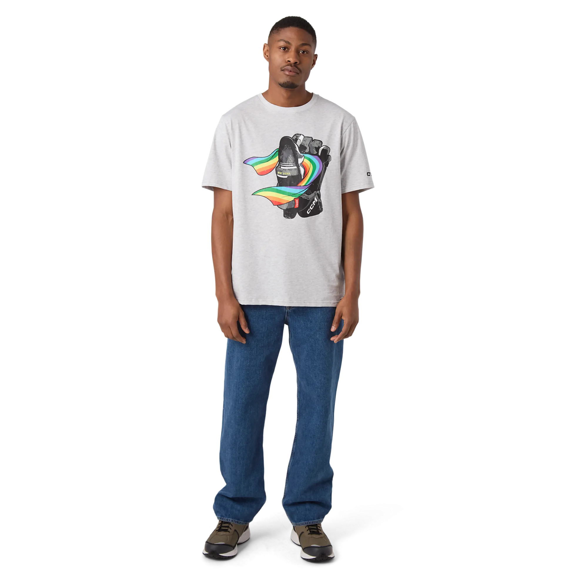Pride Collection Eishockeyandschuh-T-Shirt Unisex