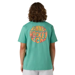 Sommer-T-Shirt Aqua Green