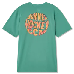 Sommer-T-Shirt Aqua Green