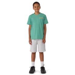 Sommer-T-Shirt Aqua Green für Kinder