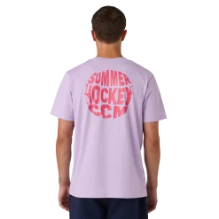 Sommer-T-Shirt Flieder
