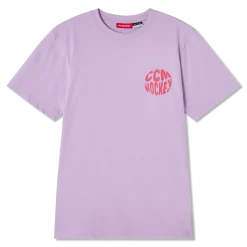 Sommer-T-Shirt Flieder