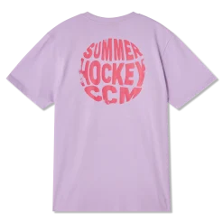 Sommer-T-Shirt Flieder