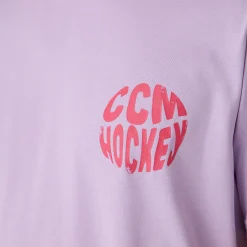 Sommer-T-Shirt Flieder