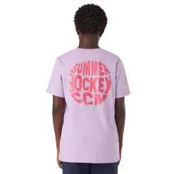 Sommer-T-Shirt Flieder für Kinder