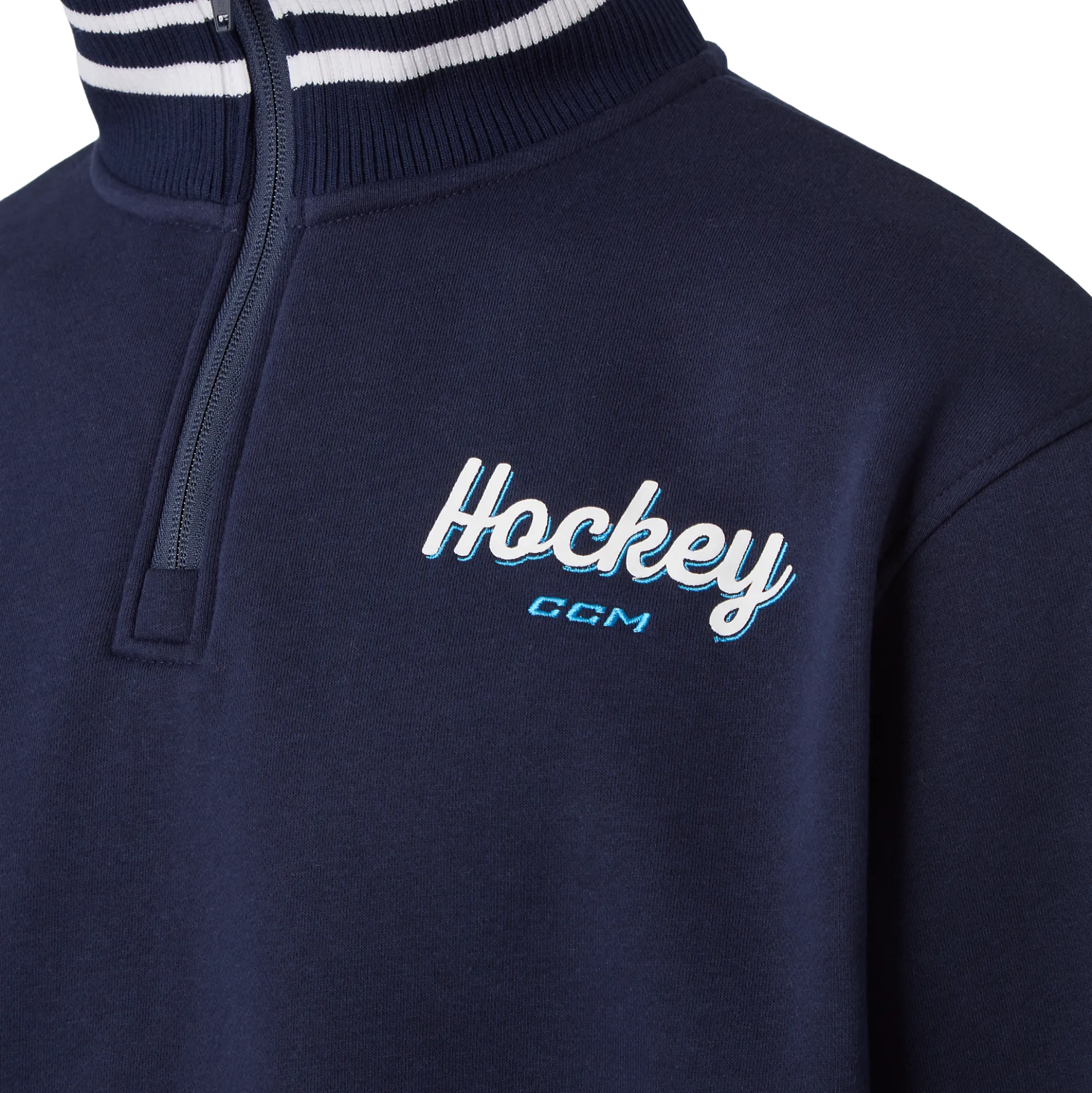 Stripe Collection Quarter-Zip Pullover