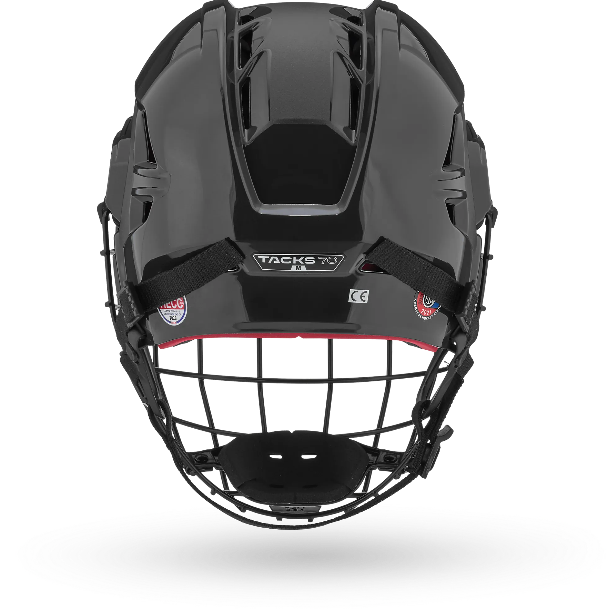 TACKS 70 Eishockey-Helm bietet mit seinem Dual-Density-Innenfutter