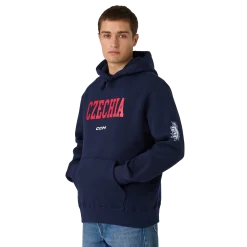Tschechien Flagge Fleece-Hoodie