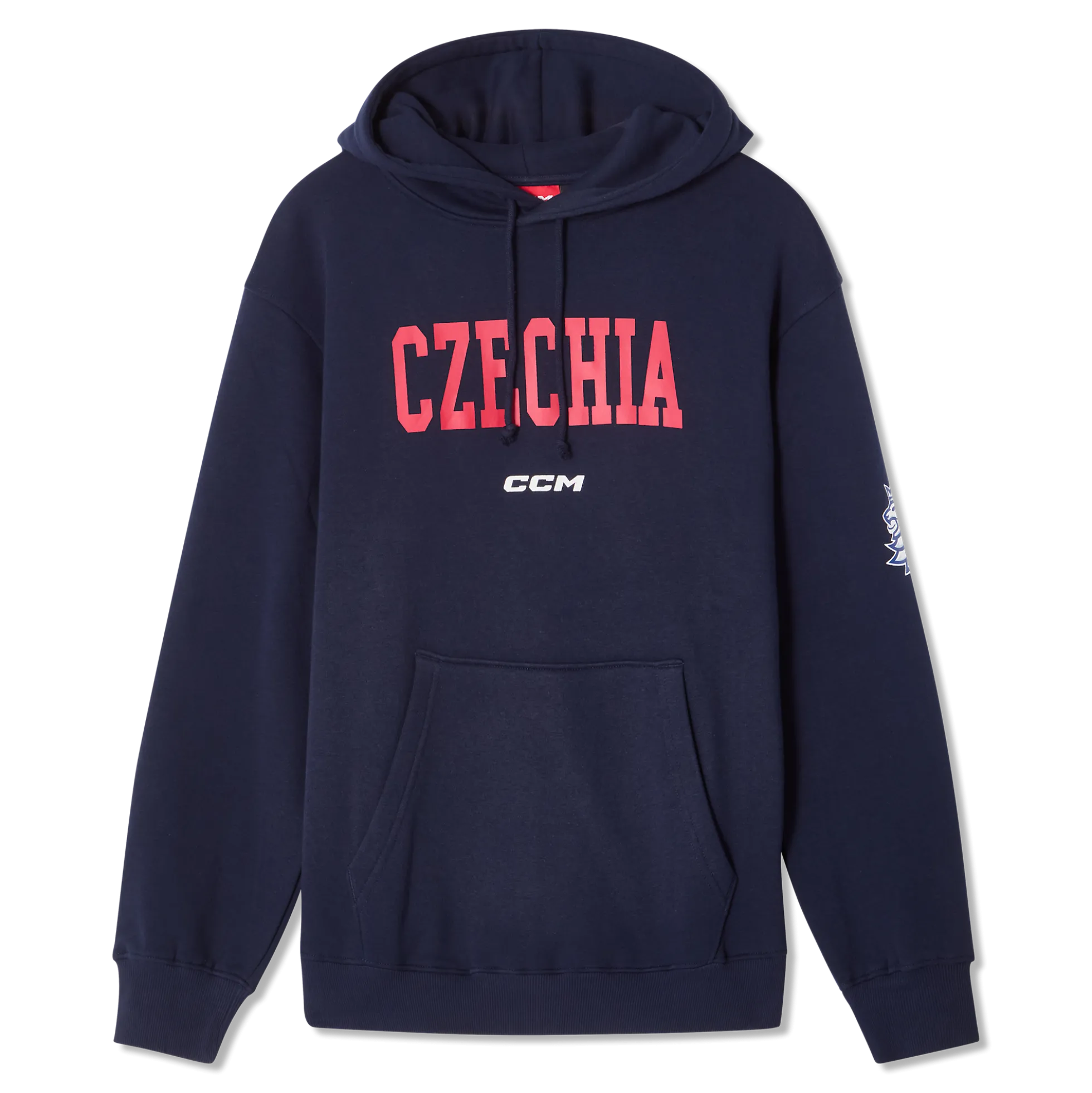 Tschechien Flagge Fleece-Hoodie