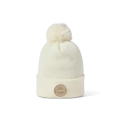 We are Hockey Pom Knit Beanie-Mütze